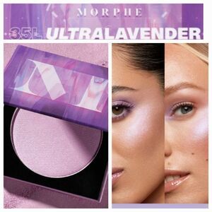 Morphe Ultra Lavender Glow Show Radiant Pressed Powder Highlighter